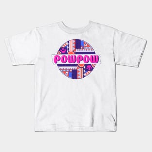 Pow Pow variation 2 Kids T-Shirt